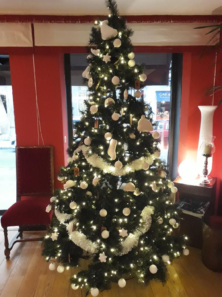 Staying in Paris for Christmas Time: our Christmas tree